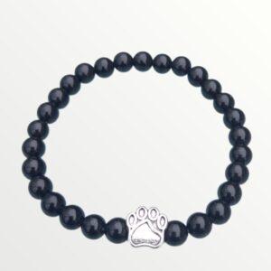 Bracelet obsidienne noire