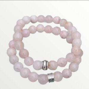 Bracelet quartz rose