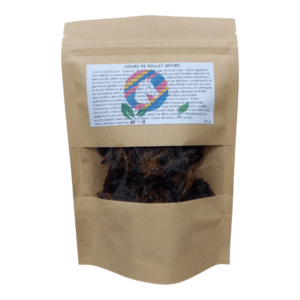 Cœurs de poulet séchés