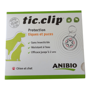 Tic Clip chien & chat Anibio